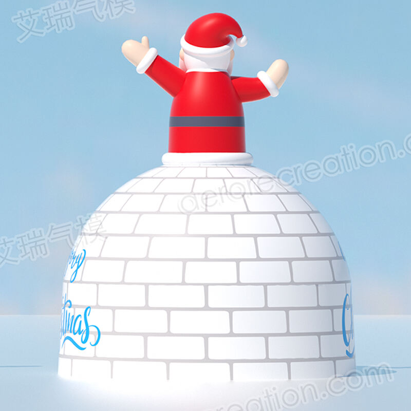 Giant Inflatable Christmas Igloo