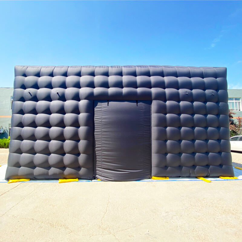 Inflatable black cube Tent