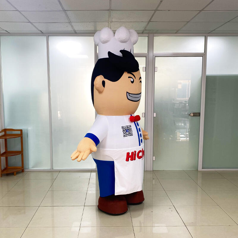 Inflatable chef Mascot