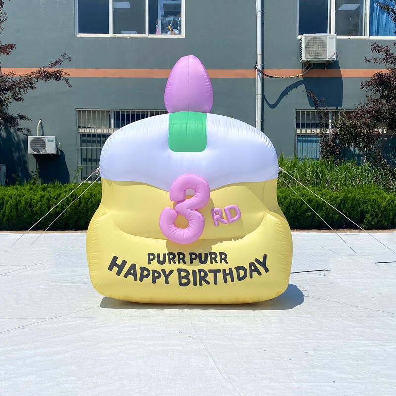 Advertising Inflatable Anniversary Cake