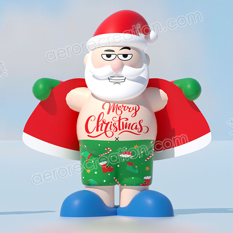 New Funny Inflatable Santa Claus