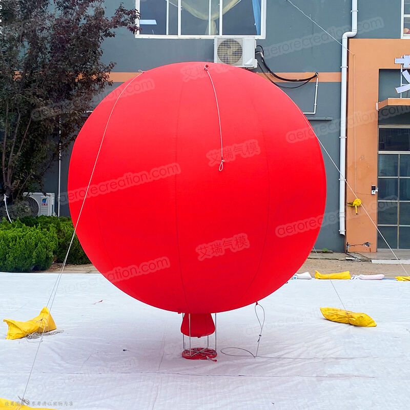 Airtight Hanging Red Balloon