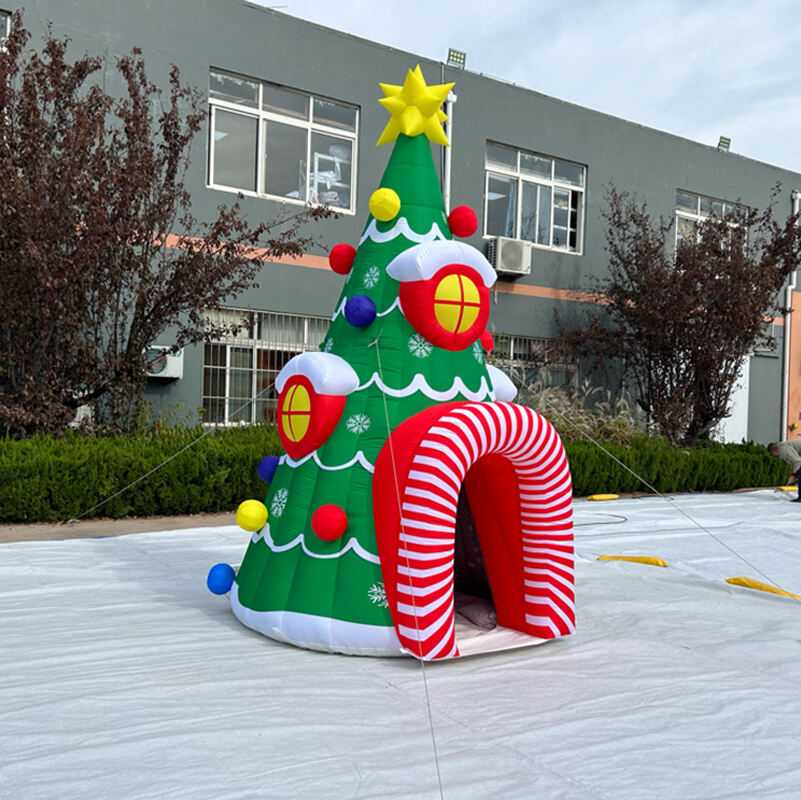 Giant Inflatable Christmas Tree Hole Tent