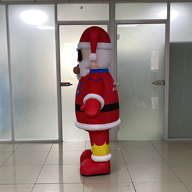 Christmas Inflatable Walking Santa Claus