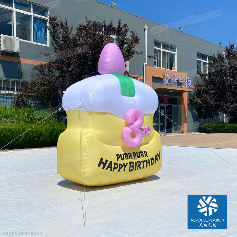 Advertising Inflatable Anniversary Cake