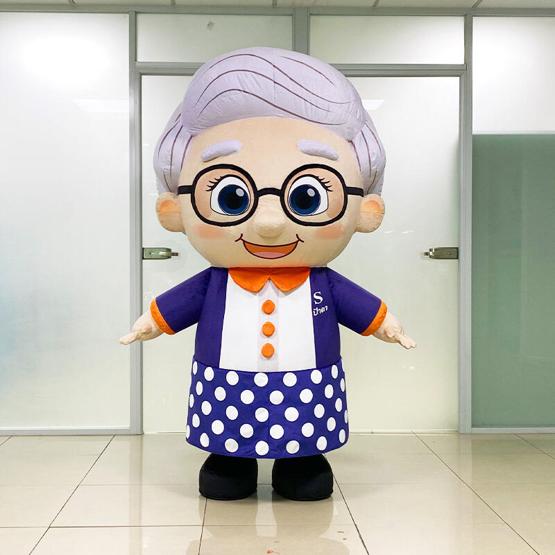 Custom Inflatable Walking Grandma