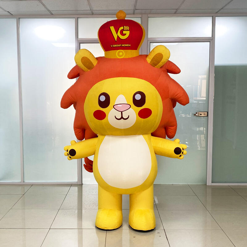 Inflatable lion Mascot