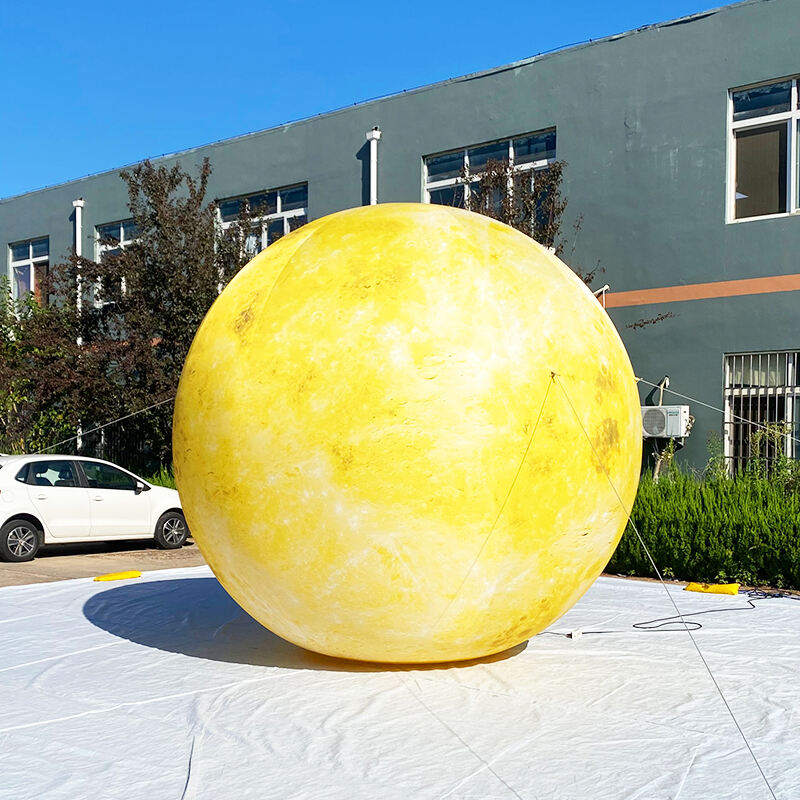 Inflatable moon