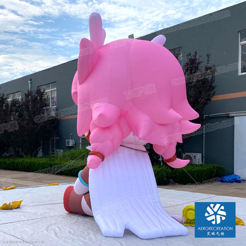 Honor of Kings Custom Inflatable Yao Character with LED