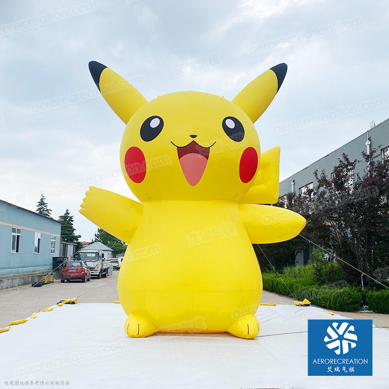 Outdoor Giant Inflatable Pikachu Character