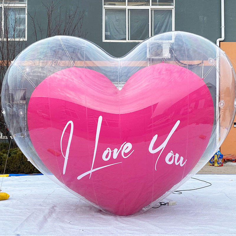 Double-layer Inflatable Heart Shape