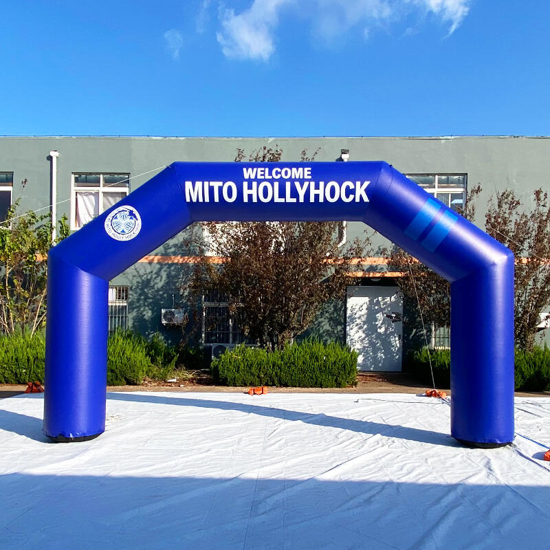 Inflatable blue Beveled Arch PVC