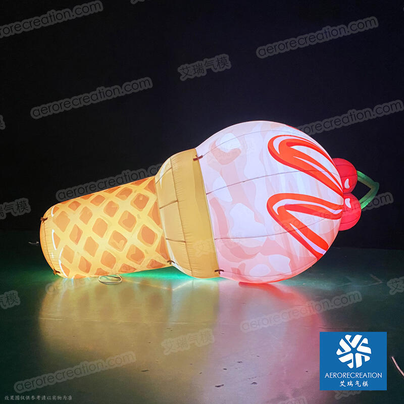 Giant Inflatable Lying Ice Cream