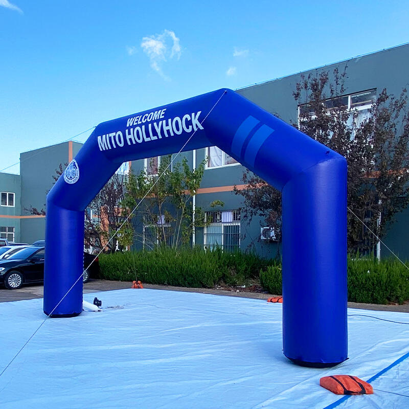 Inflatable blue Beveled Arch PVC