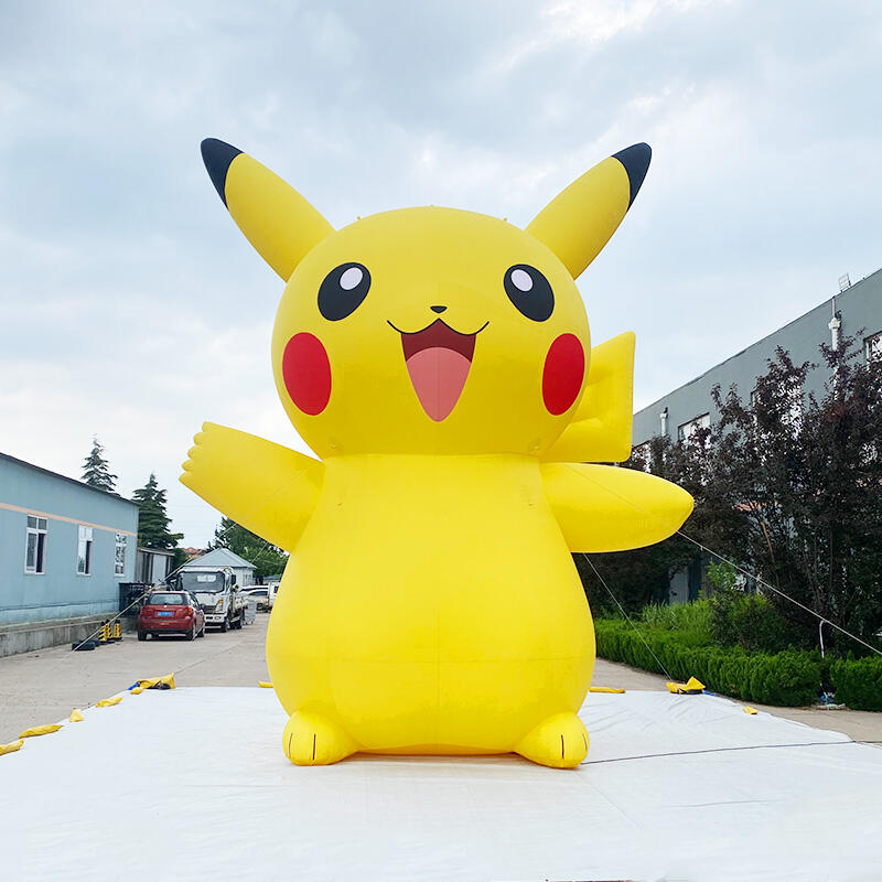 Outdoor Giant Inflatable Pikachu Character