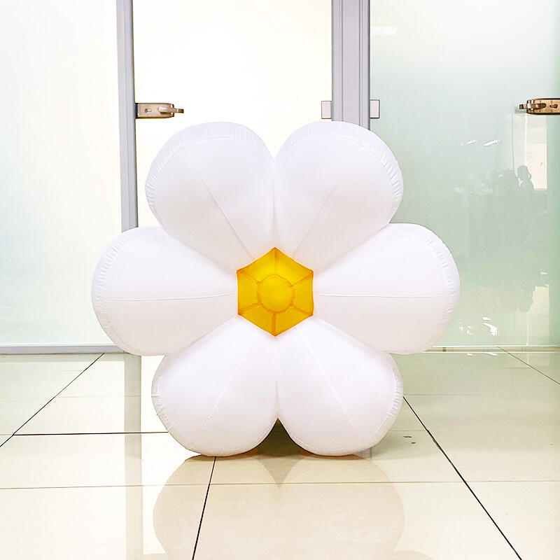 Inflatable Hanging White Flower