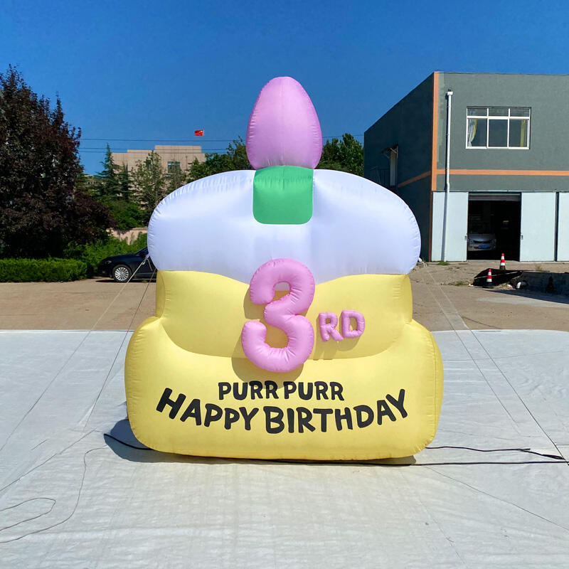 Events Giant Inflatable Birthday Cake