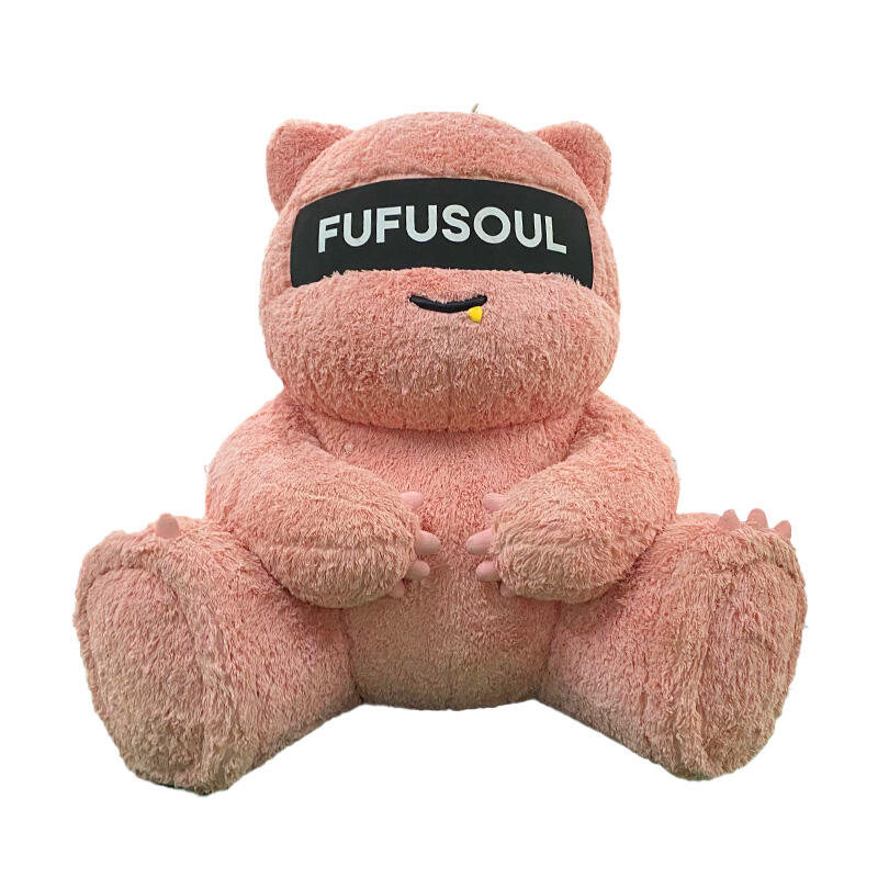 Cool Inflatable Plush Pink Bear