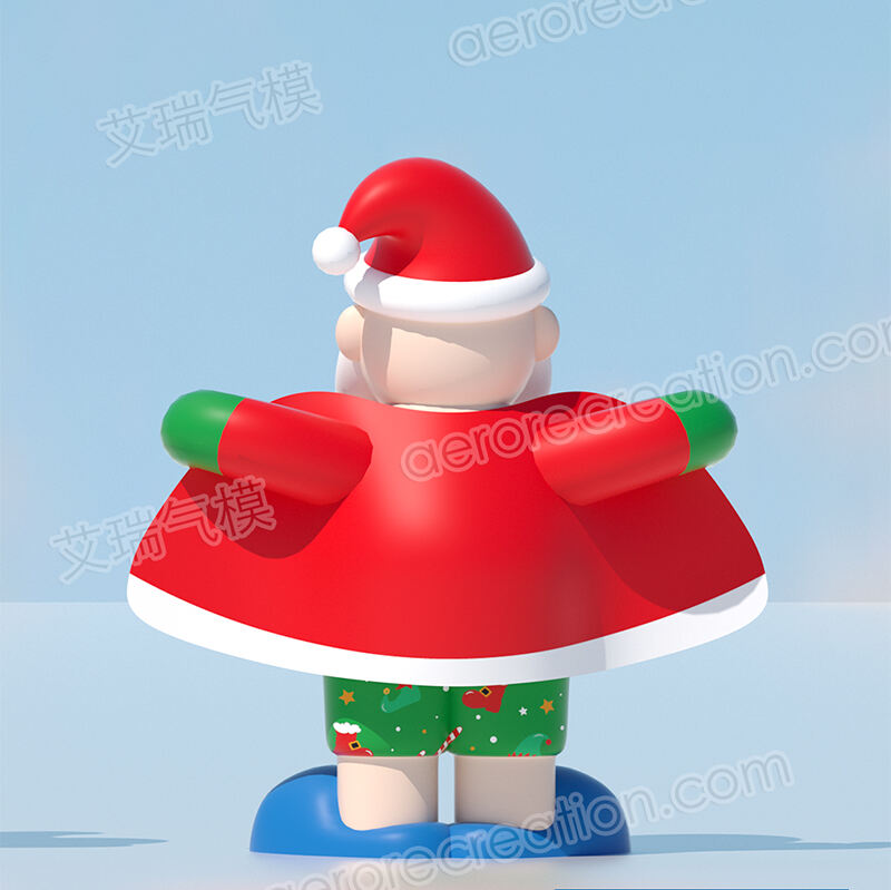 New Funny Inflatable Santa Claus