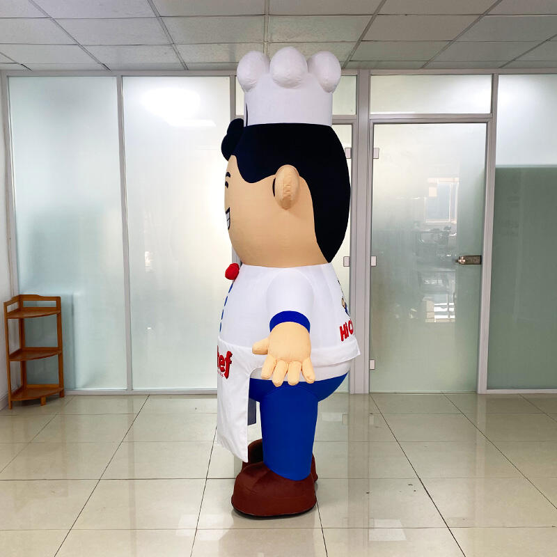 Inflatable chef Mascot