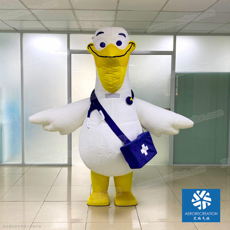 Inflatable Walking Duck Mascot