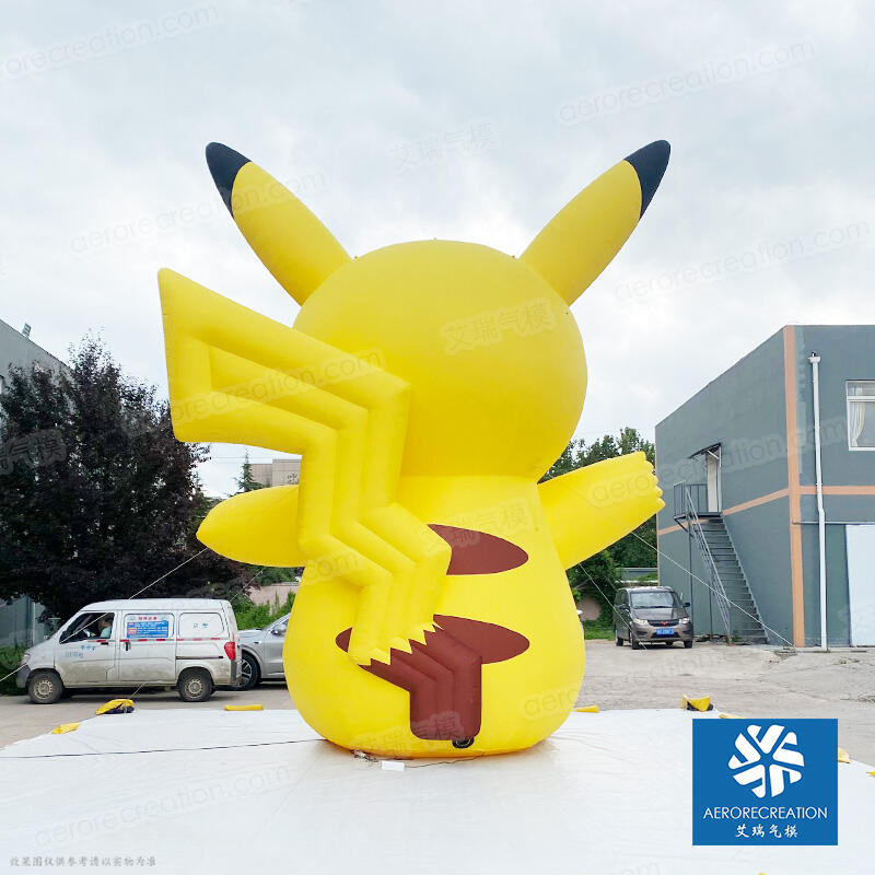 Outdoor Giant Inflatable Pikachu Character