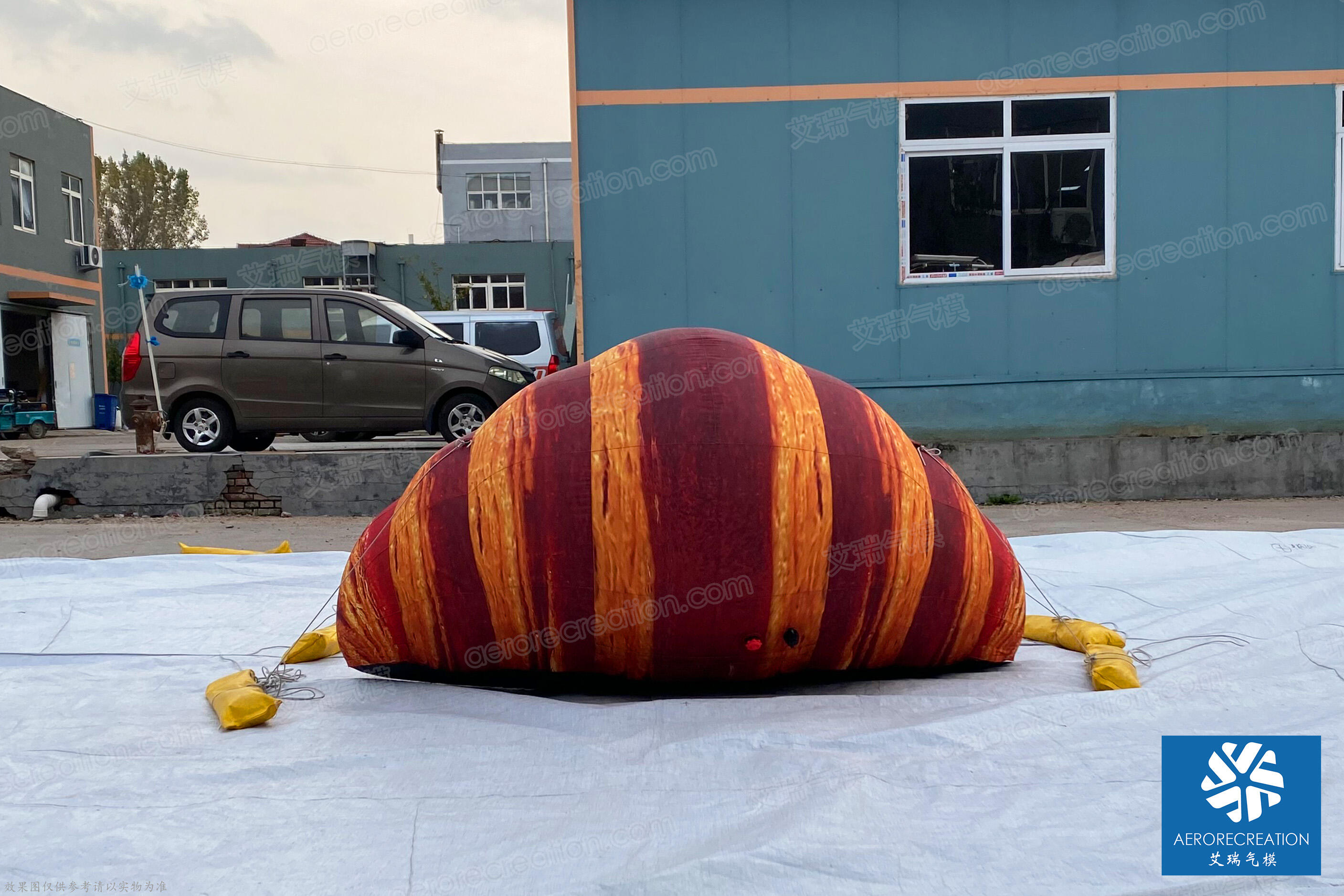 Giant Replica Inflatable Croissant Decoration