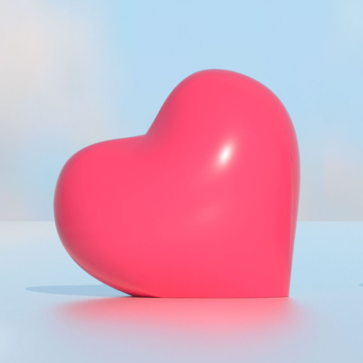 Inflatable Slant Heart Decoration