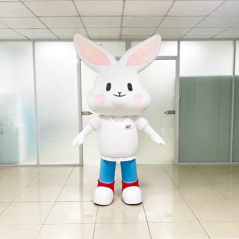 Inflatable Cartoon Rabbit Costume