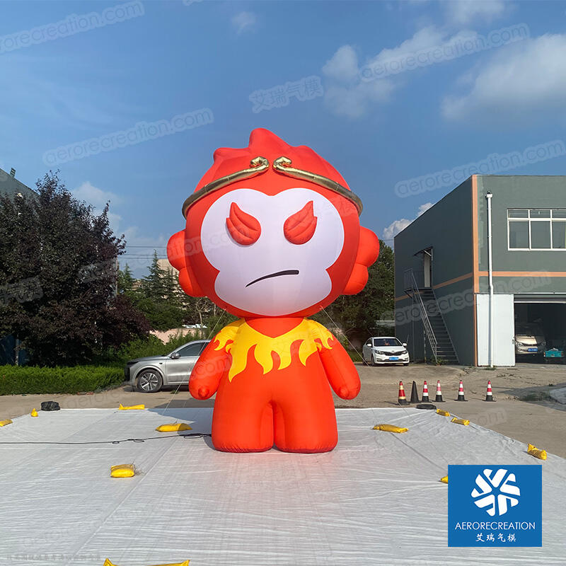 Inflatable Angry Monkey Mascot