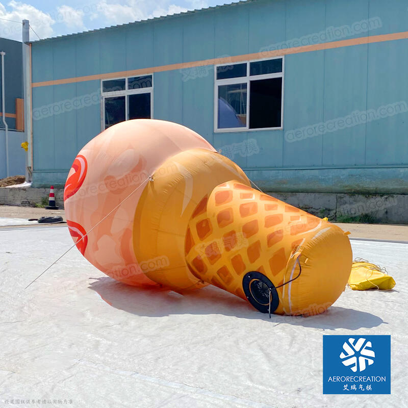 Giant Inflatable Lying Ice Cream