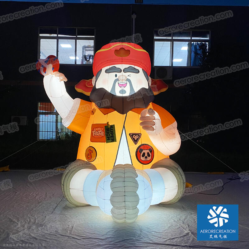 Giant Inflatable Fortune God Mascot