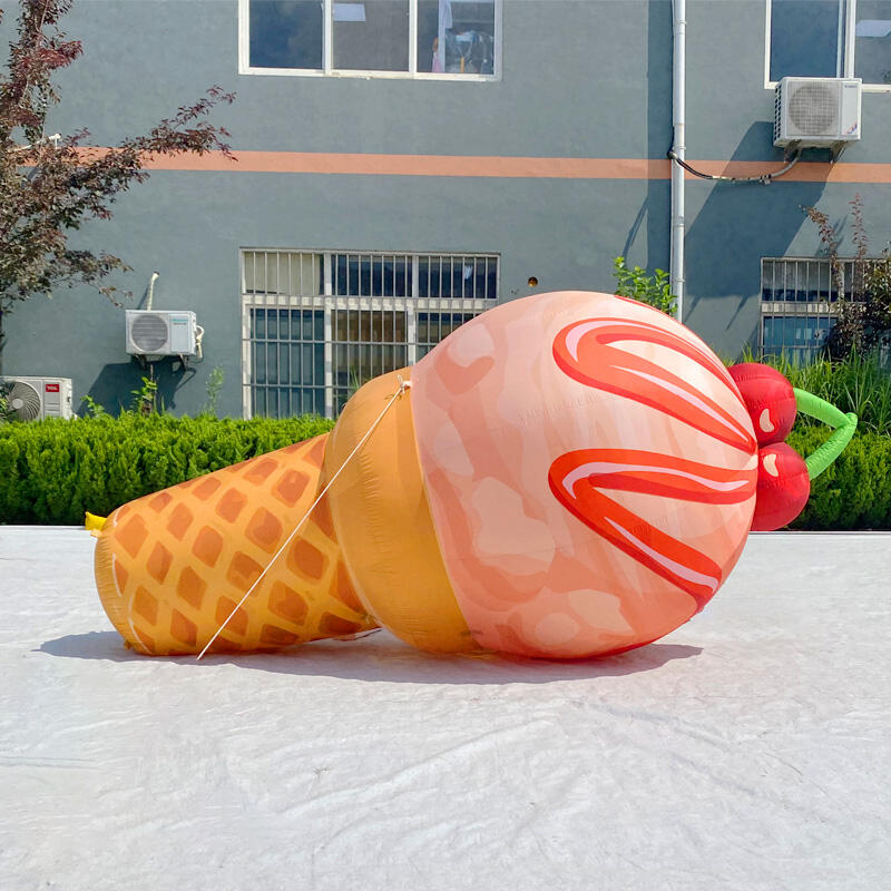 Giant Inflatable Lying Ice Cream