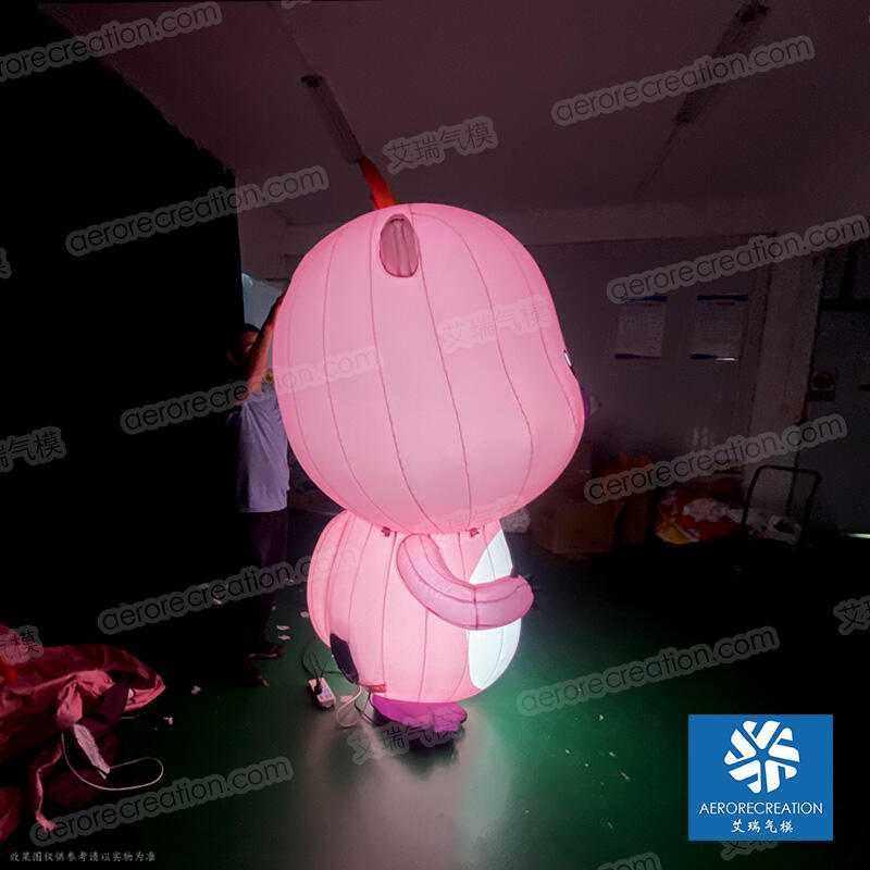 Cute Inflatable Loopy IP Promotion with Light