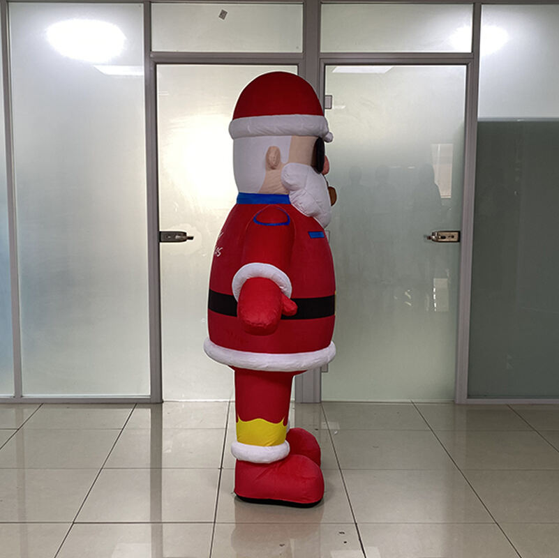 Christmas Inflatable Walking Santa Claus