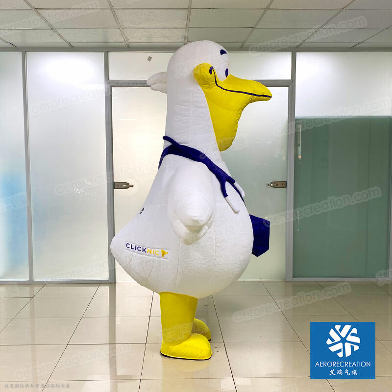 Inflatable Walking Duck Mascot