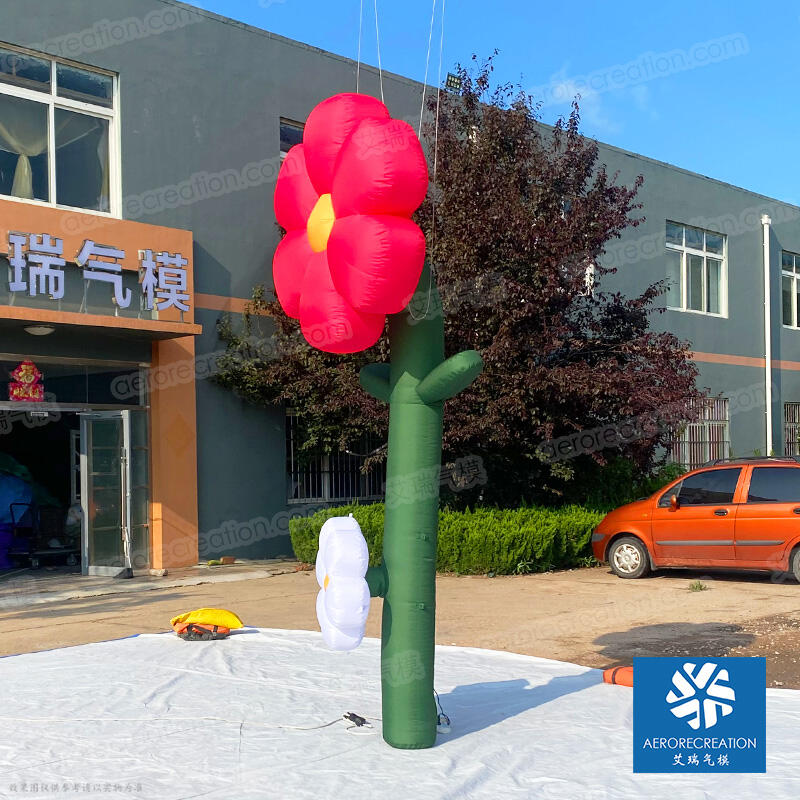 Inflatable Stand Flower Combination