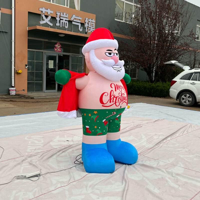 New Funny Inflatable Santa Claus