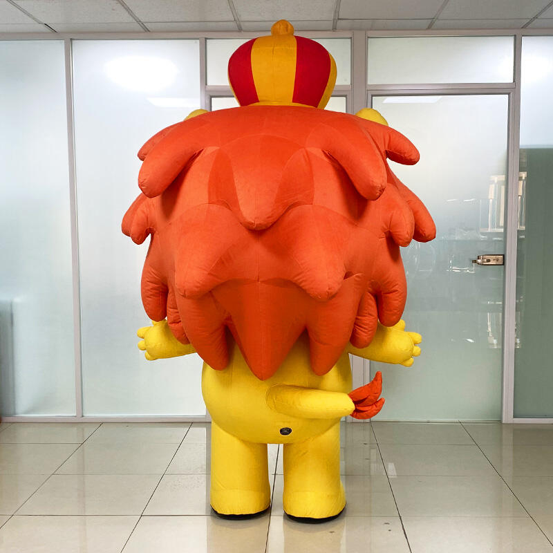 Inflatable lion Mascot