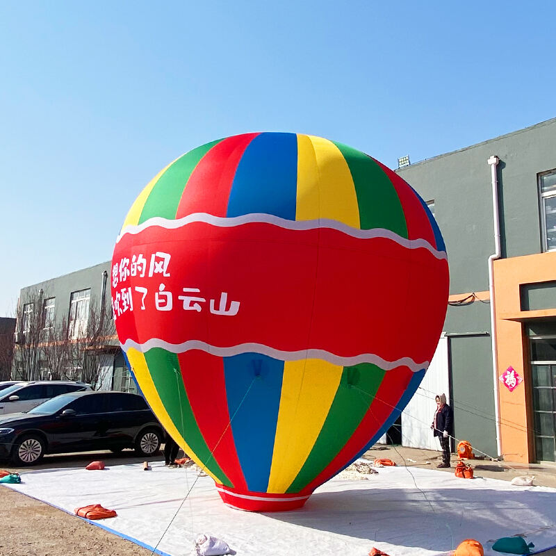 Inflatable colorful hot air Balloon