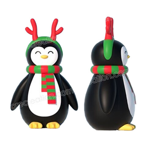 Funny Inflatable Xmas Penguins