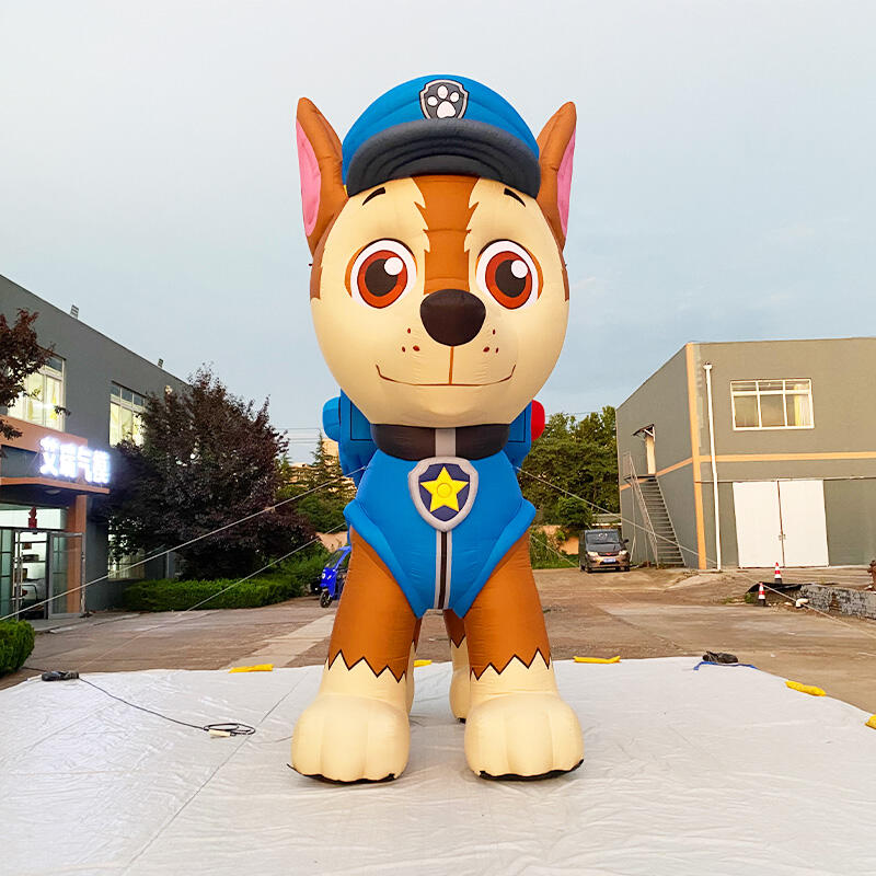 Giant Inflatable Cartoon Dog Character