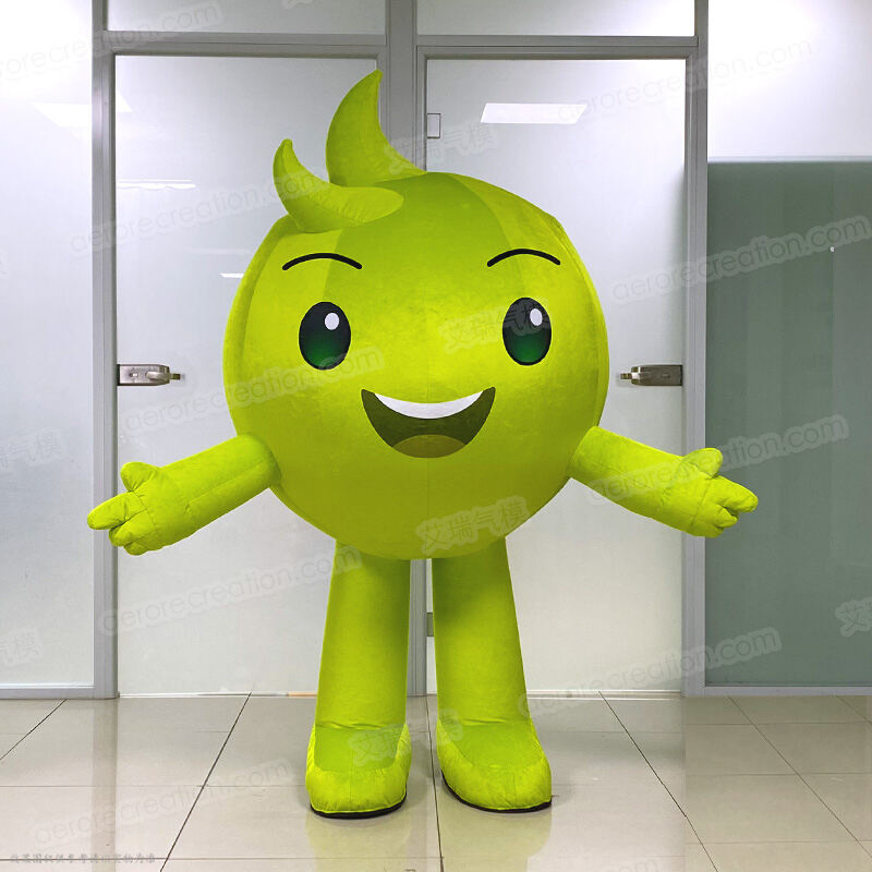 Mobile Inflatable Cartoon Mascot Costume