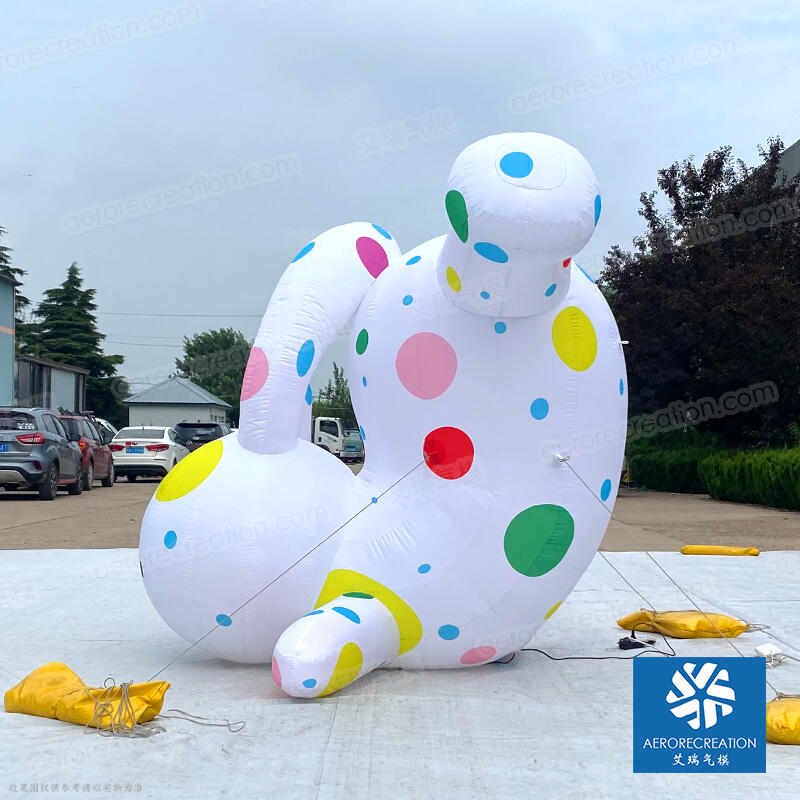 Decoration Inflatable White Good Rabbit