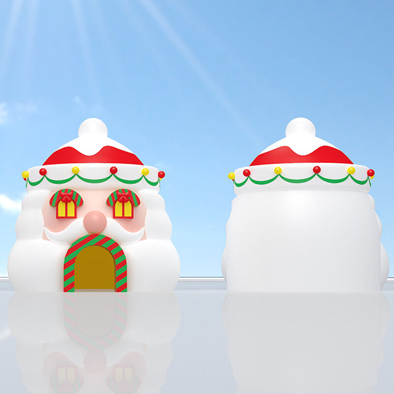 Customized White Inflatable Christmas House