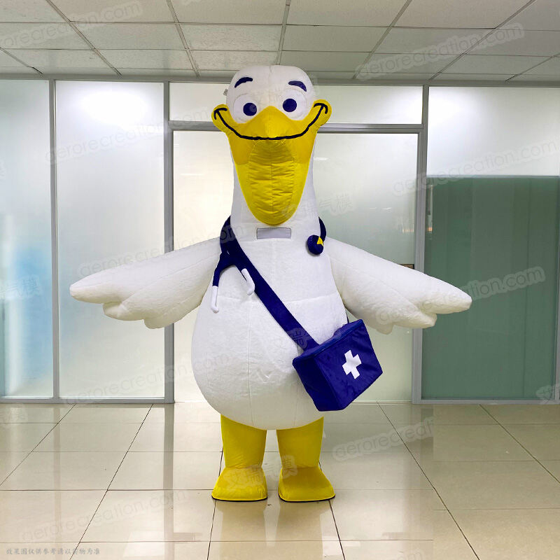 Inflatable Walking Duck Mascot