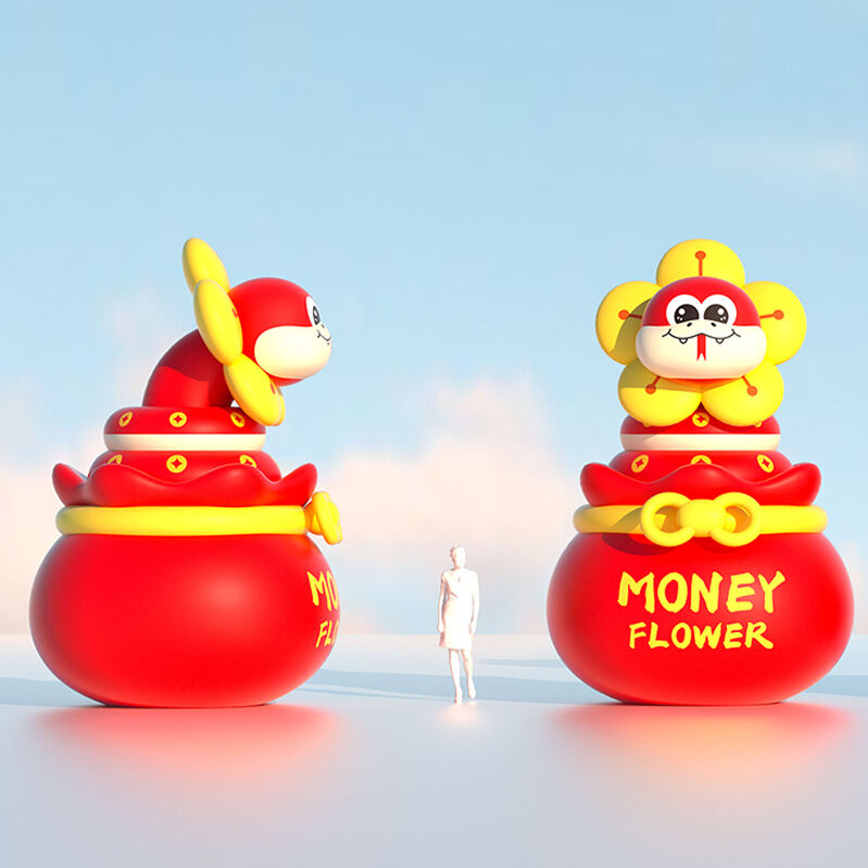 Inflatable Chinese Money Flower Decoration