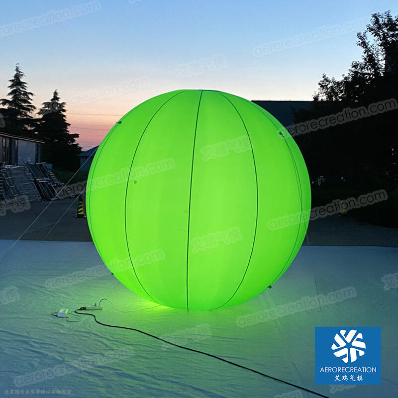 Inflatable Green Balloon Decoration