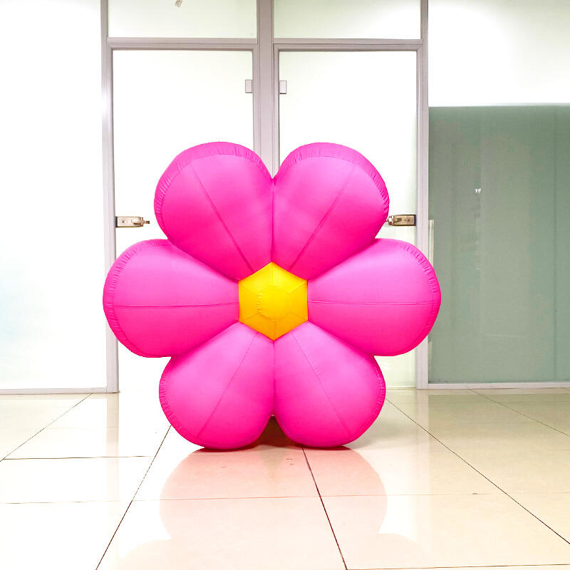 Inflatable Pink Flower Decoration