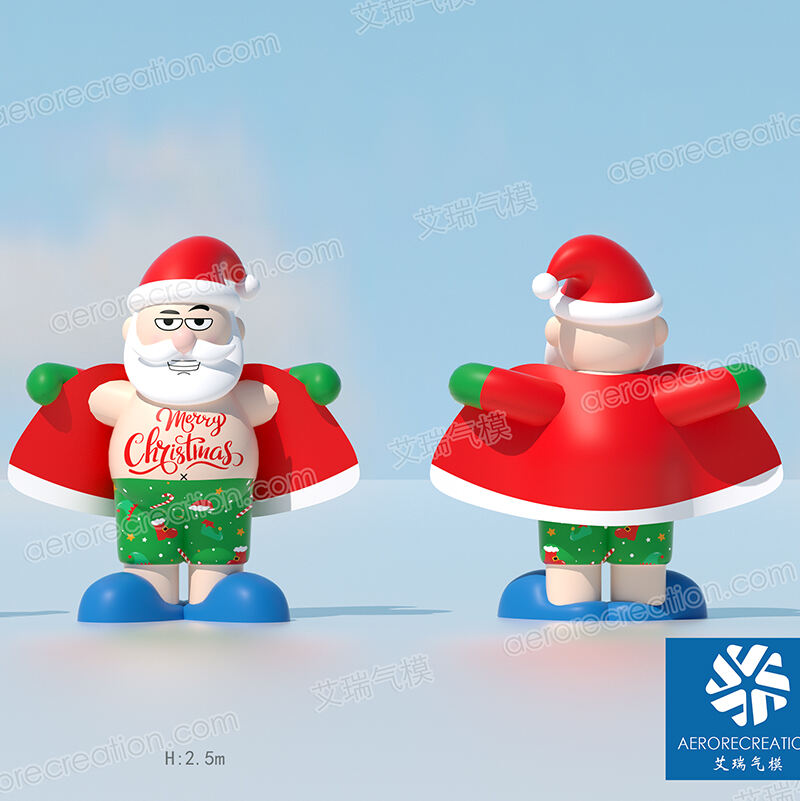 New Funny Inflatable Santa Claus